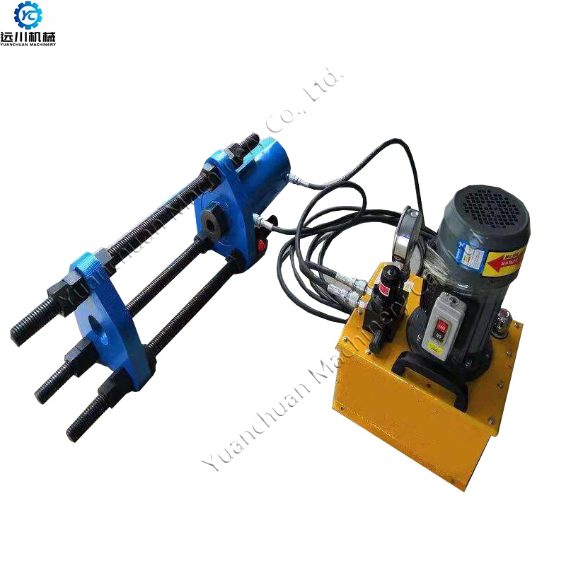 120tons portable track pin press machine  hydraulic track link manual track pin press