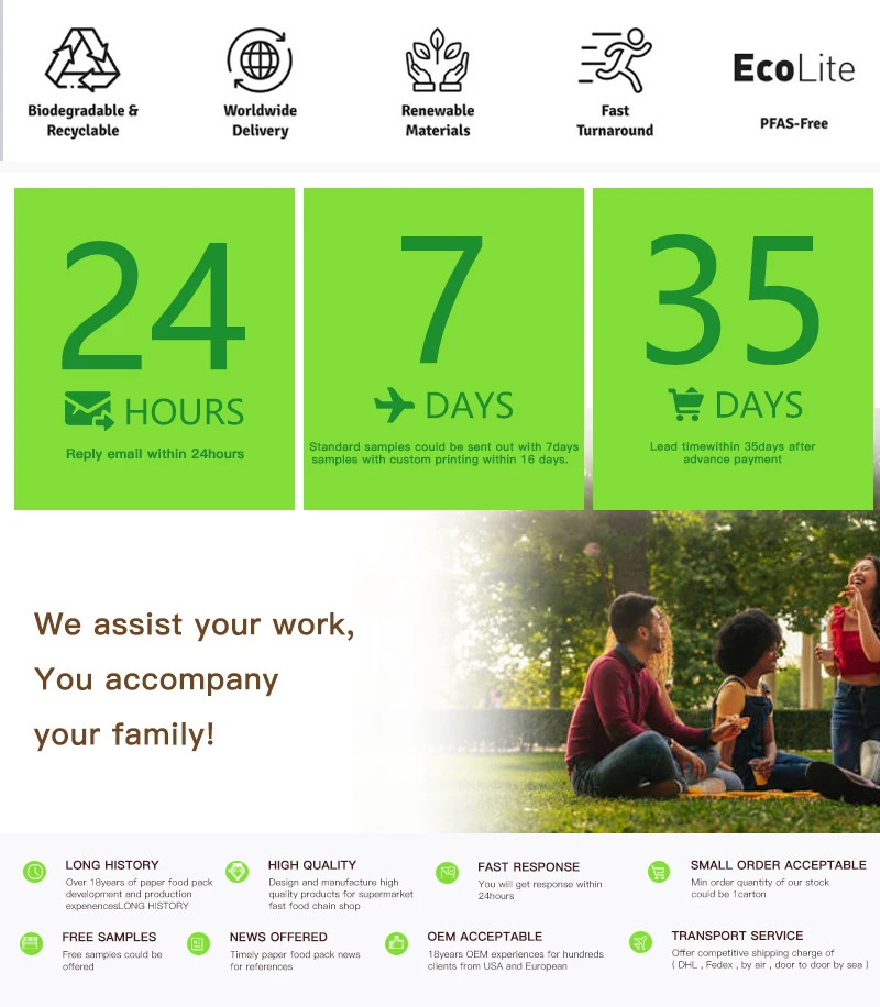 Takeaway Disposable Lunch Box Lid Paper Roll Food Packaging Pe Coated Kraft Paper Hingered Disposable Sandwich Packaging Accept