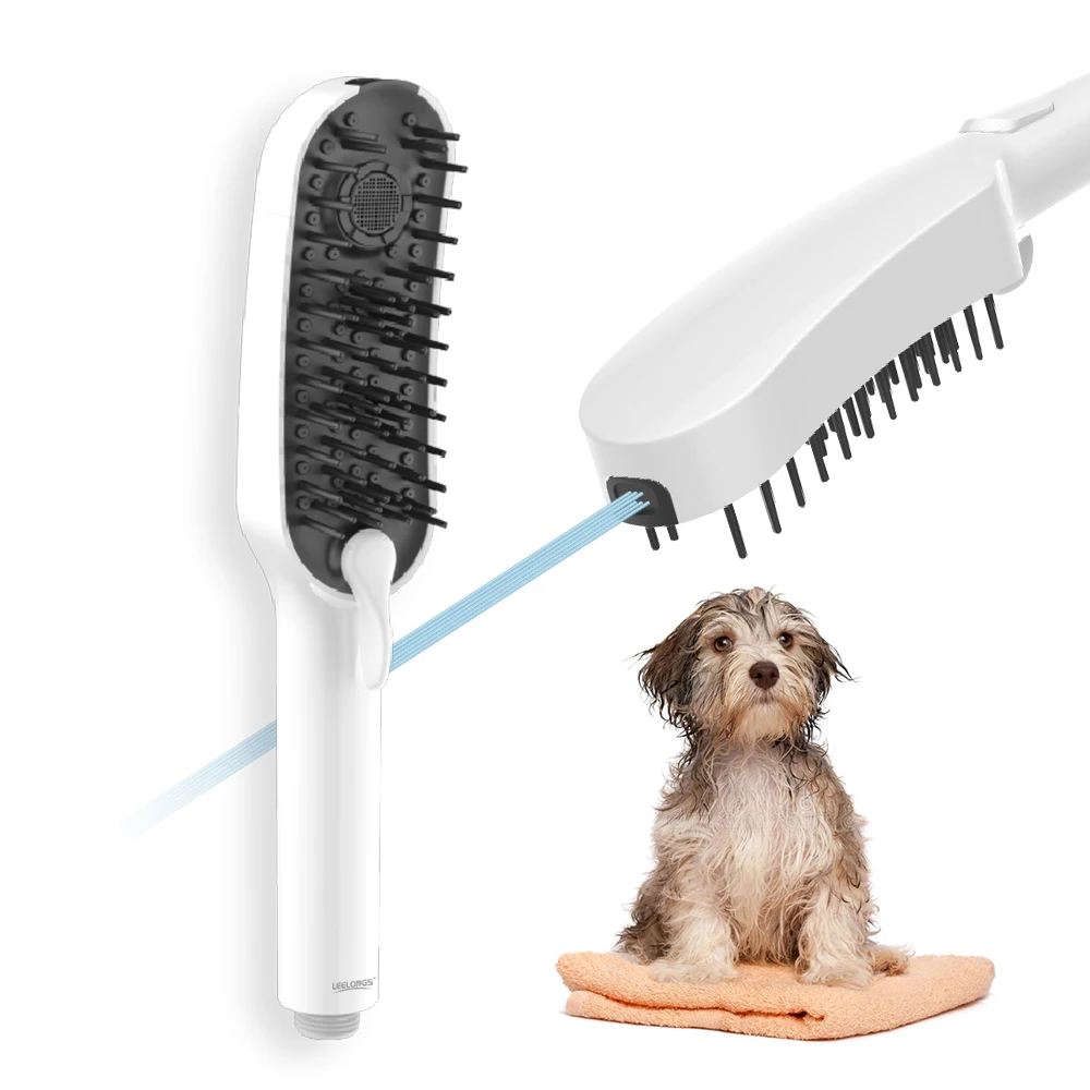 4 Functions Professional Dog Shower Head Dog Shower Attachment Indoor Outdoor Dog Bath Wand Sprayer