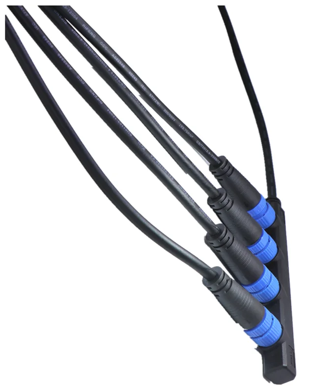 Бесплатная образец 2 Pin F Тип Splitter Led кабель Водонепроницаемый Разъемы для внутреннего наружного освещения