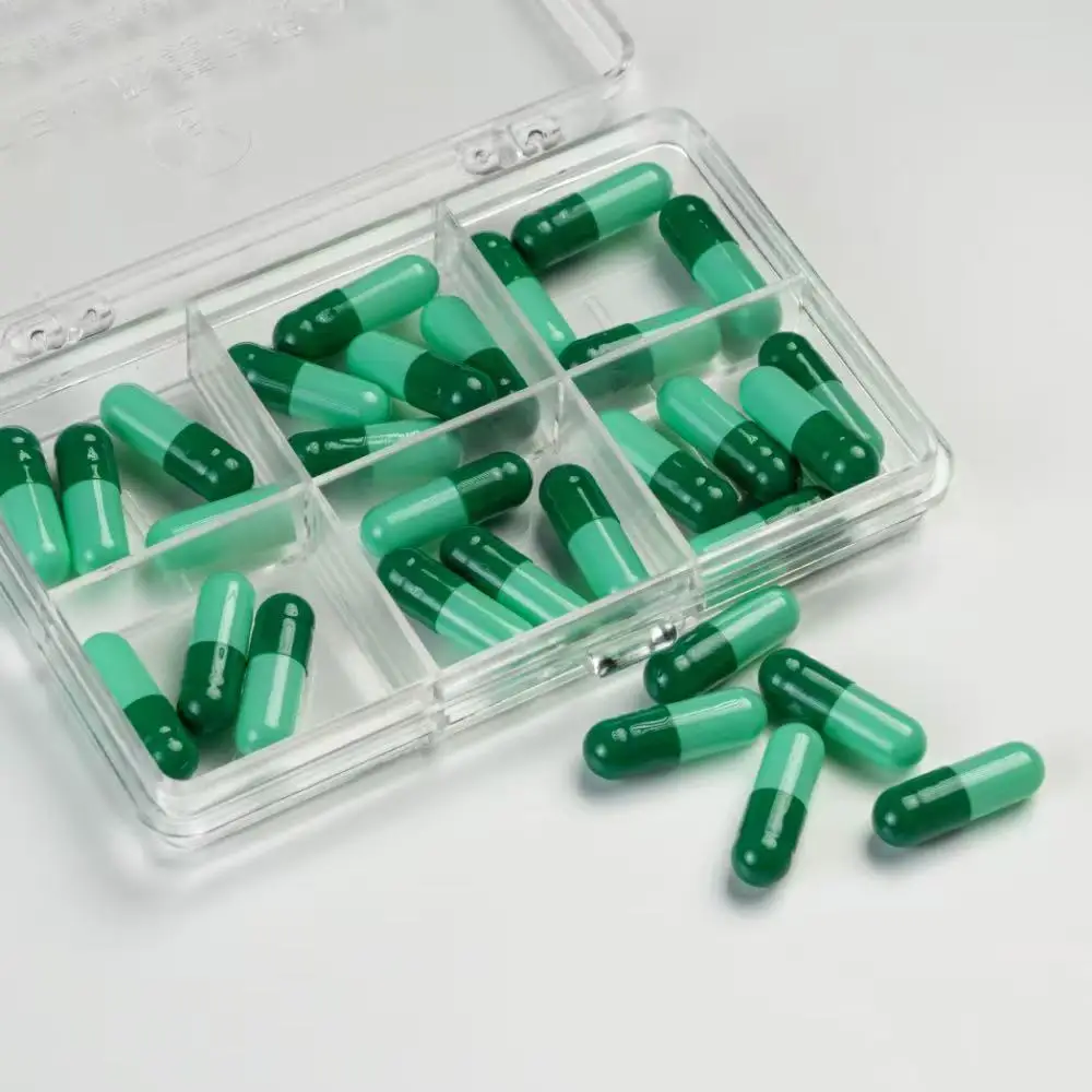 Gelatin Empty Capsules Size 0 and All Colors