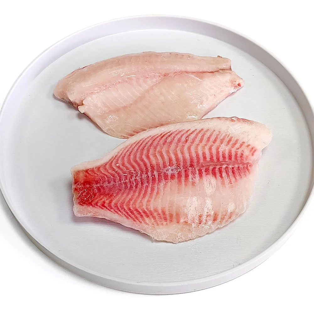 HACCP замороженное IQF оптом филе тилапии рыба без кожицы и костей цена на продажу