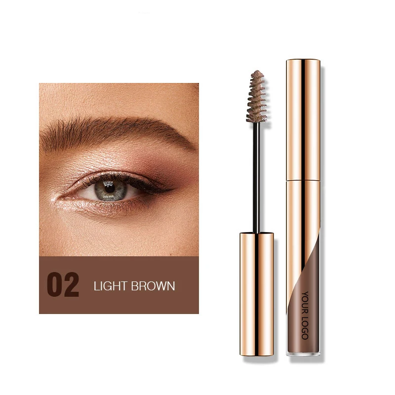 Private Label Makeup Vegan Eyebrow Wax Styling Tinted Waterproof Tint Brow Soap Gel