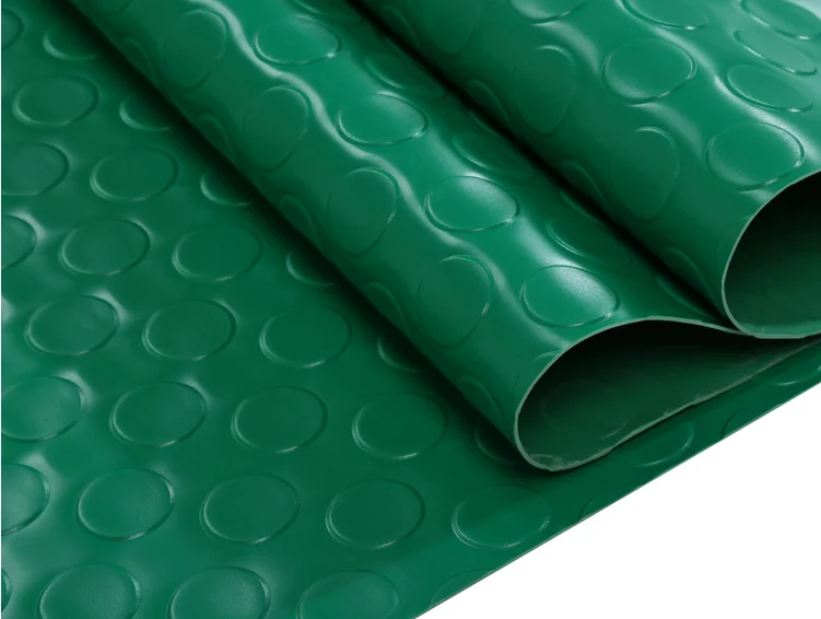 Coin  Plastic Pvc  Non-slip Bus Carpet Floor Mat  for Factory Workshop Warehouse