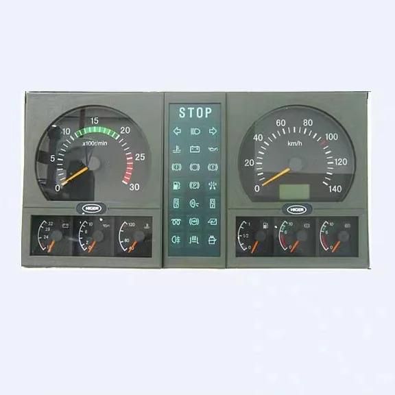 24V Digital display combination auto meter for Yutong bus dashboard parts