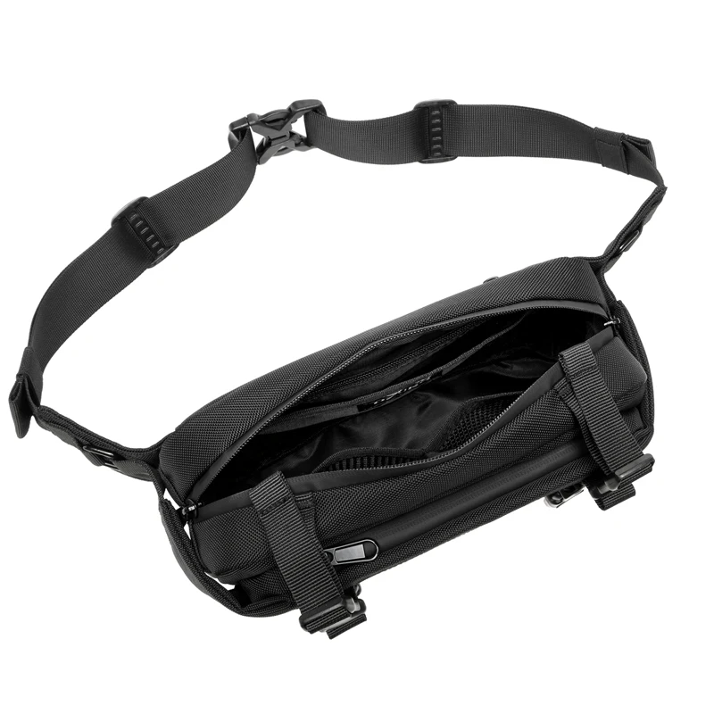 Ozuko 9567 Sales Style MTB Cycling Bag 2023 Cool Light Weight Waterproof Sport Waist Bag For Rider Fashion Shoulder Chest Bag