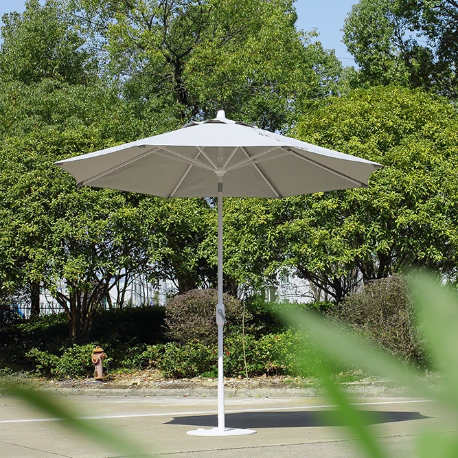 Windproof Market Heavy Duty Sunshade Patio Swimming Pool Big Parasols Garden Outdoor Umbrella For Restaurant