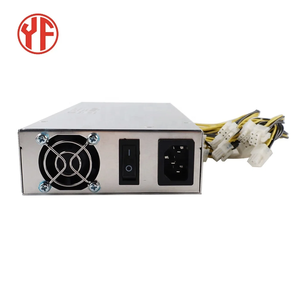 Новый источник питания Gullpower 2000 Вт 1u компьютер в