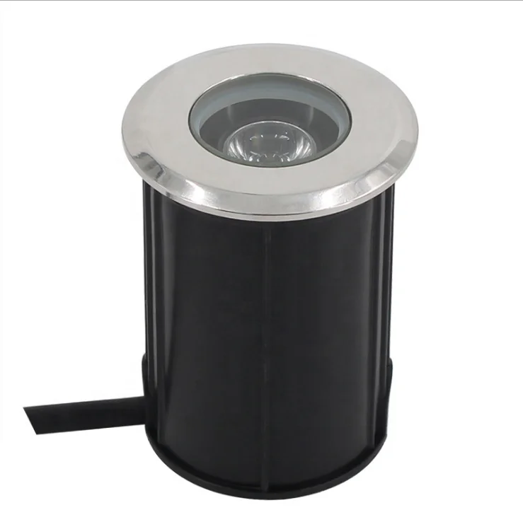 
Stainless Steel Outdoor Plaza Area 1W Park Underground Lamp 1W LED Light Buried LED Underwater Light 42mm 
