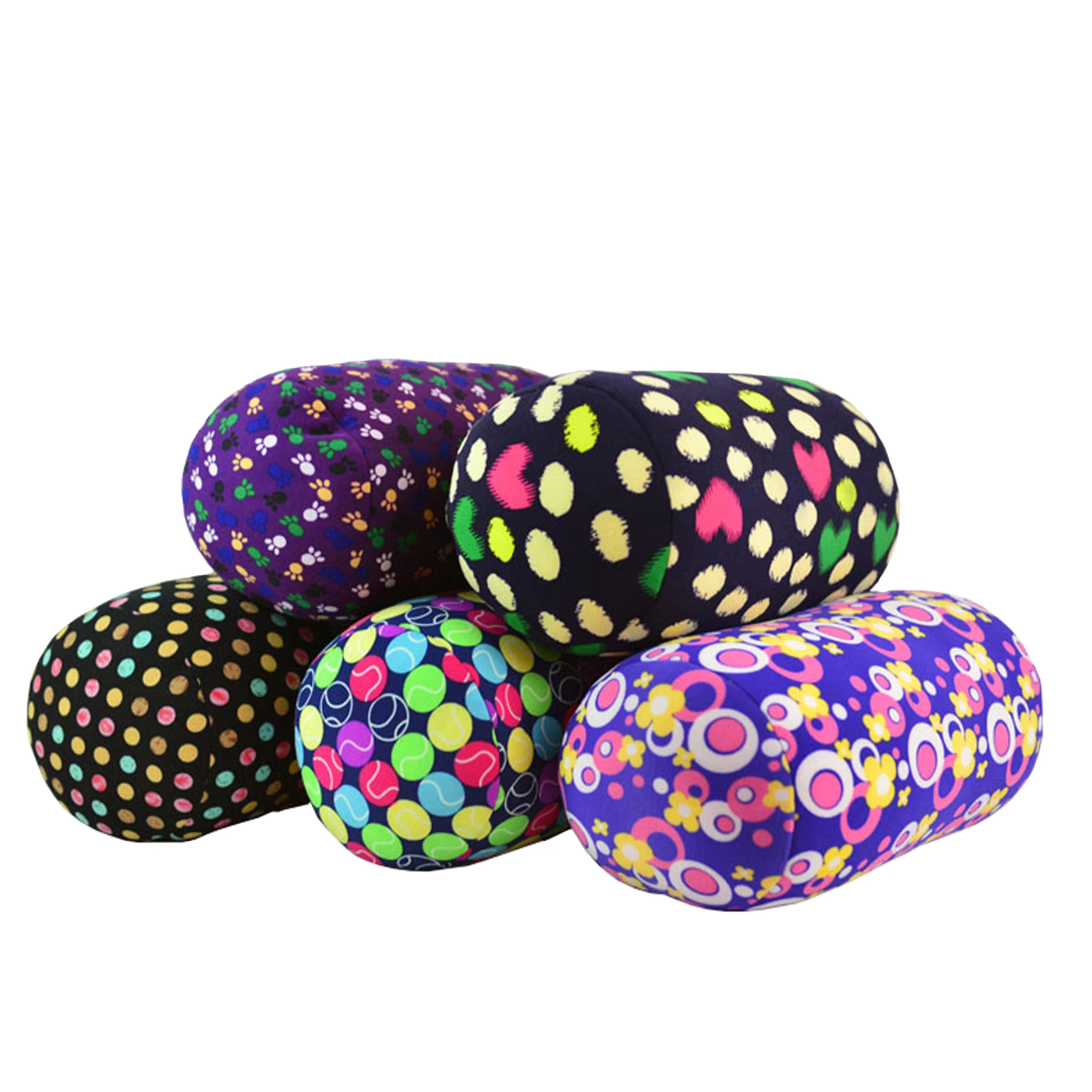 Wholesale Custom any color  sofa cushion tube cylinder shape microbeads massage hold pillow