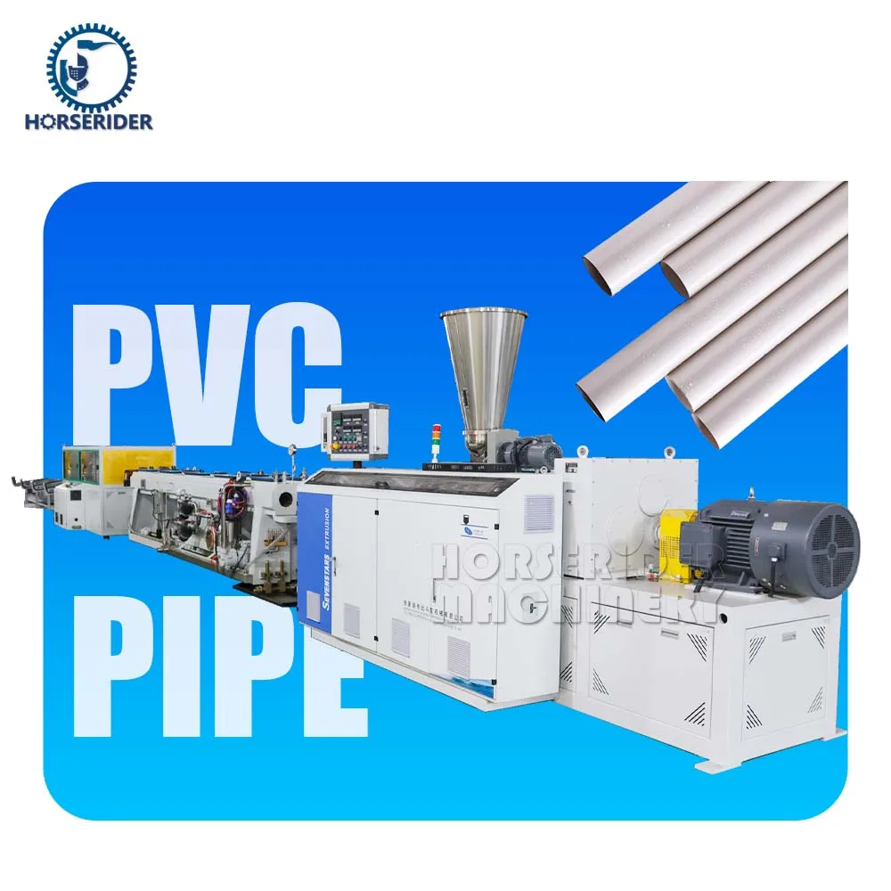 Factory Price Plastic PVC Pipe Production Line Making Machine PVC pipe extrusion production line