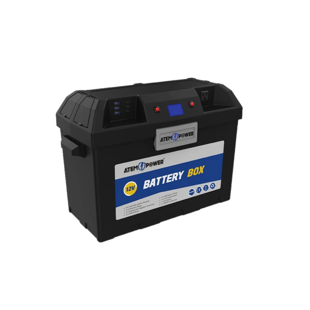
Smart Battery box with for AGM battery LiFePO4 battery 