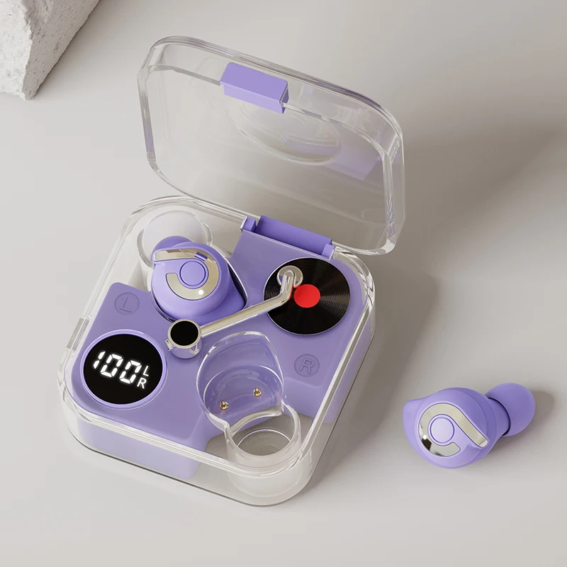 2023 New Private Transparent earbud headphones mini earbuds Transparency tws earphone smart control sports headphone