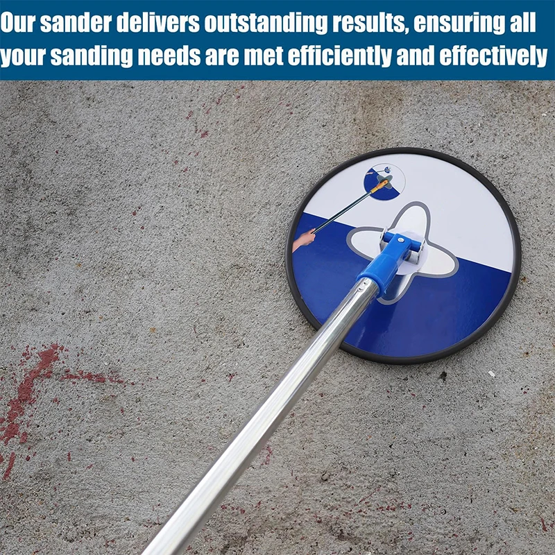Hand Sander Hook and loop Hand Drywall Sander for Wall Cleaning and Polishing Drywall Radial Sander