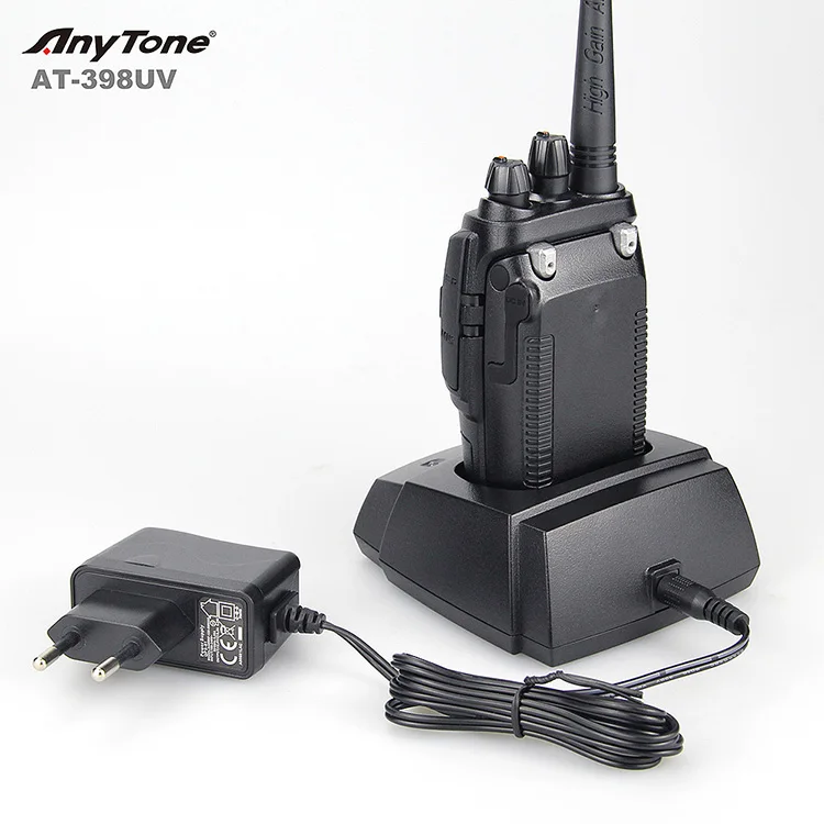 Anytone AT-398UV двухдиапазонный Карманный 5 Вт иди и болтай walkie talkie трансивер двухстороннее радио