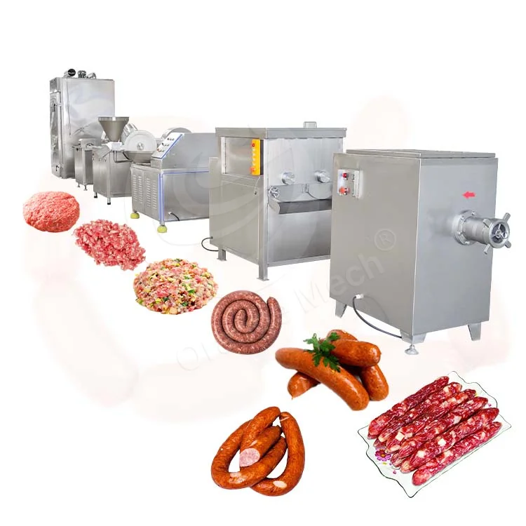 ORME Industrial Hydraulic German Sausage Stuffer Sausage Make Production Line Automatic Sausage Machine Price