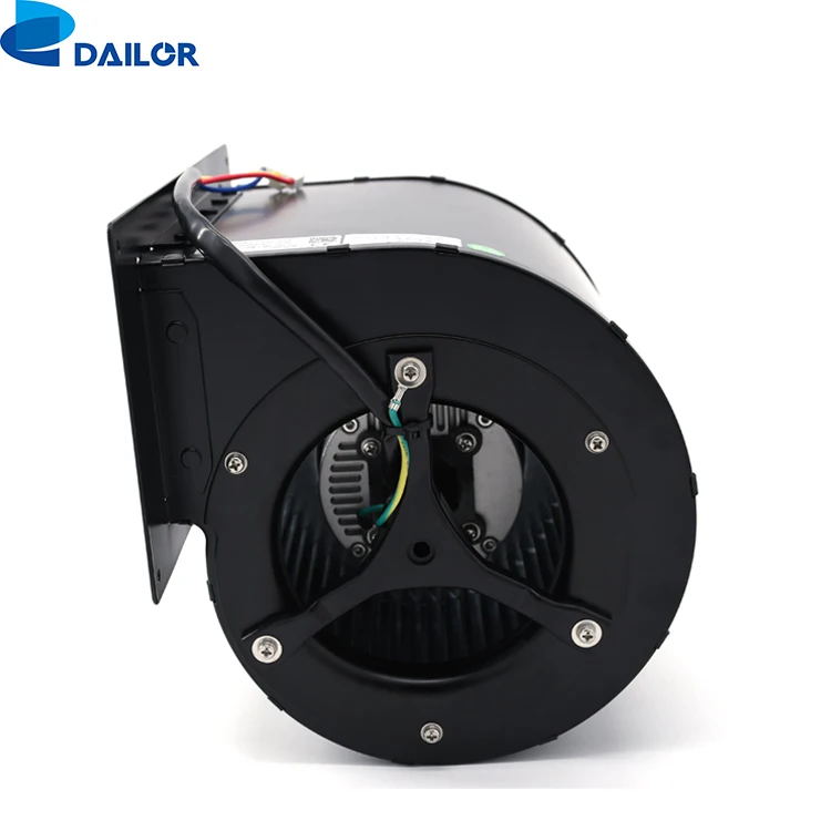 Diameter 146mm impeller EC Forward Curved Centrifugal Fan and Blower 220/230V Carbon Steel IP44 1830RPM 163W