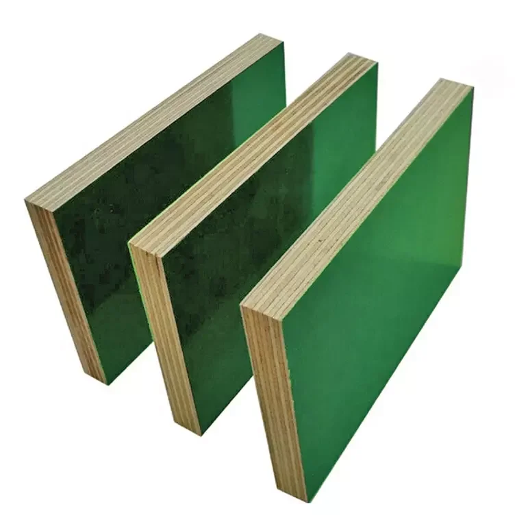 Manufacturer Price 18mm green PP plastic plywood formwork panel for concrete