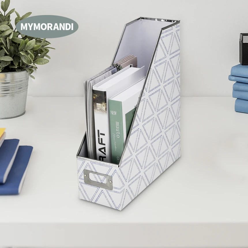 Custom Printing Desktop Documents File Holder Paper Cardboard Magazine Office File Folder
