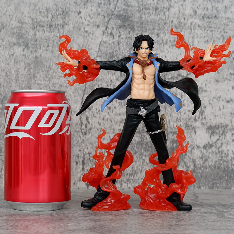New Unisex Ace Figure Toys Japanese Cartoon Movie DXF Black Clothes Model Toy Made PVC Featuring Dragon z Ball