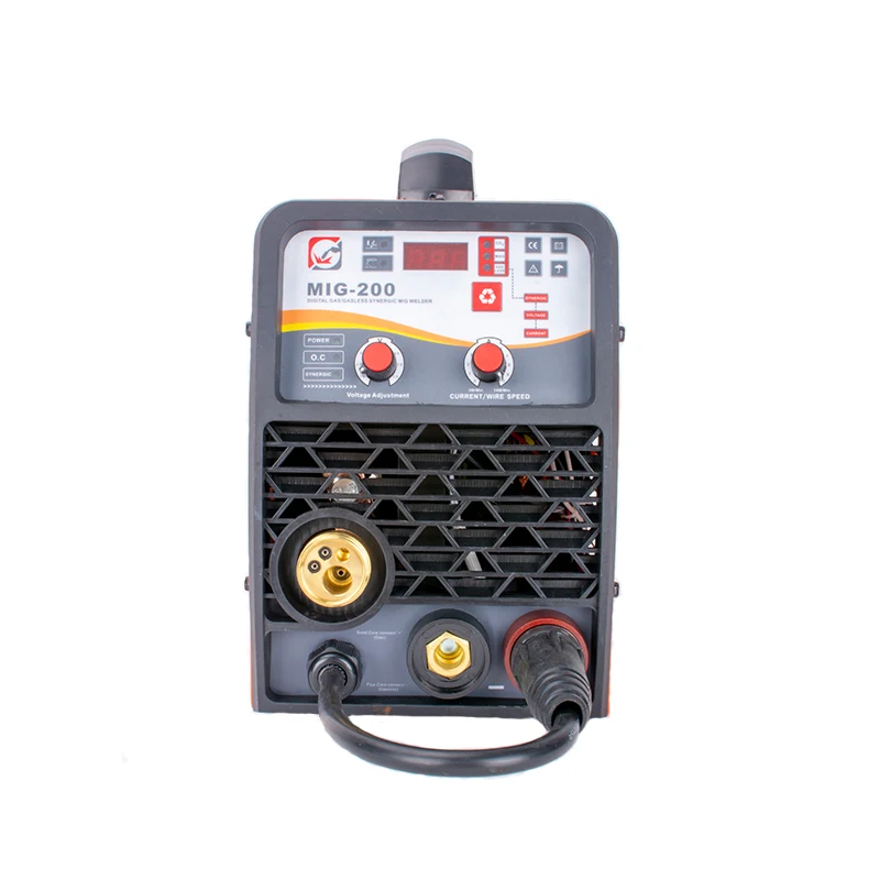 CE approved OEM acceptable gasless flux mini MIG MAG ARC welder mini MIG portable Welding Machine for sale
