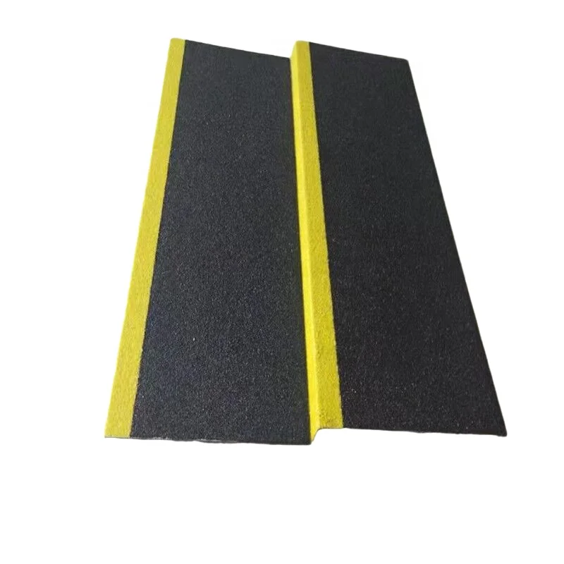 Anti-Slip GRP FRP Stair Treads fiber glass stair nosing