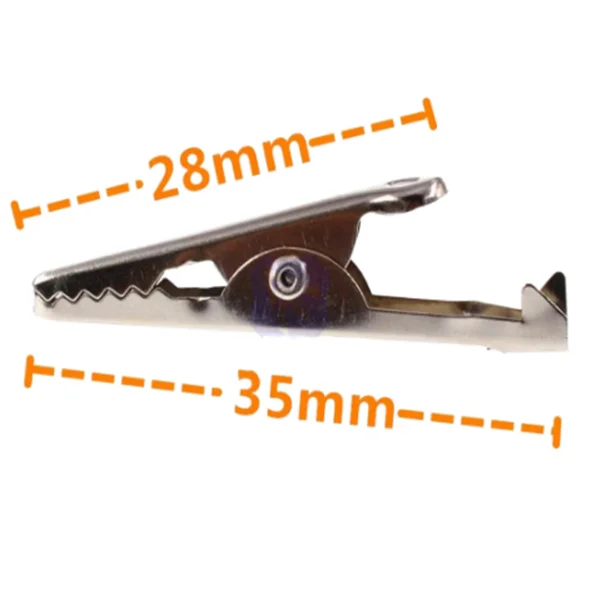 Alligator Clip to Dupont Wire 10pin Male Crocodile Clip to Jumper Wire 10pin Female Wires 20cm 30cm