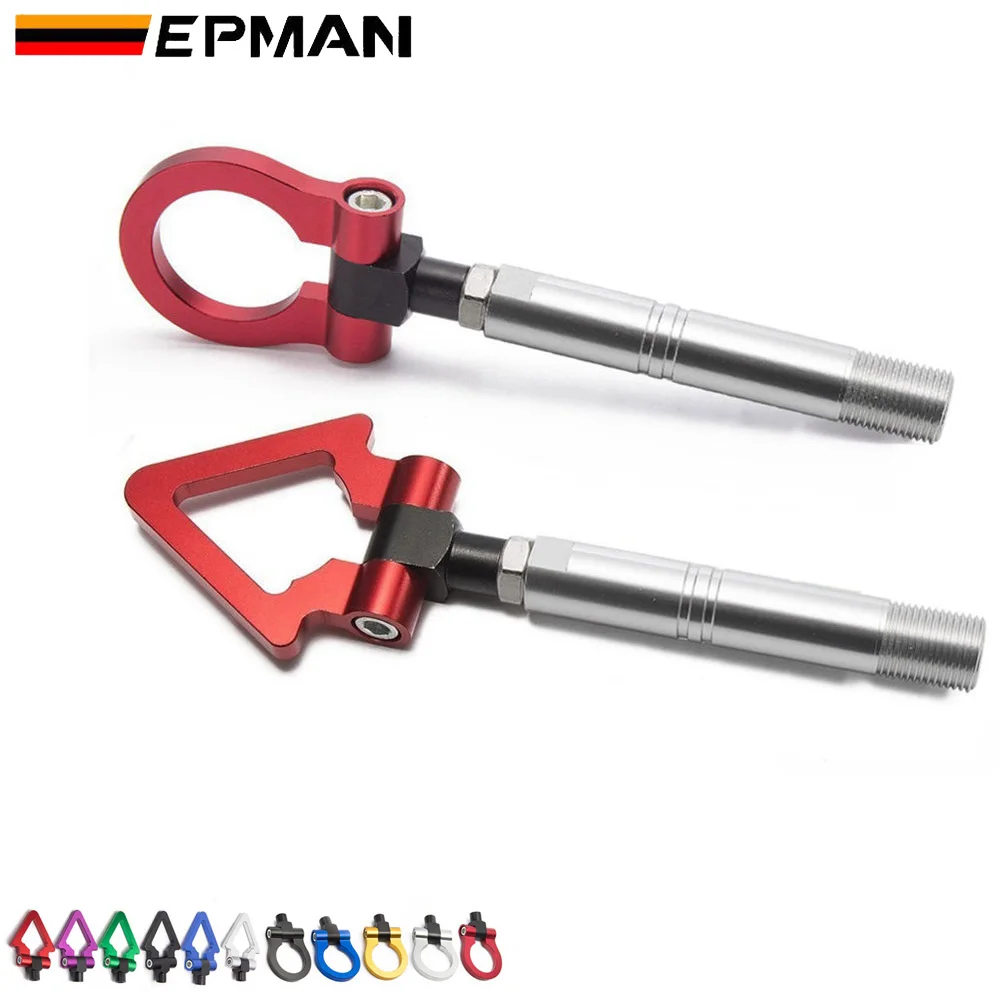 EPMAN JDM Aluminum Forge Front Tow Hook Bar Front Rear For Toyota Avanza Japan Car EP-RTHLPH001