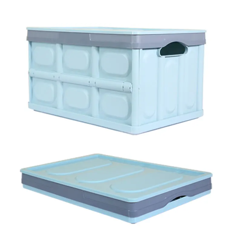 
Foldable Storage Box Daily Necessities Large Plastic Box PP Material 