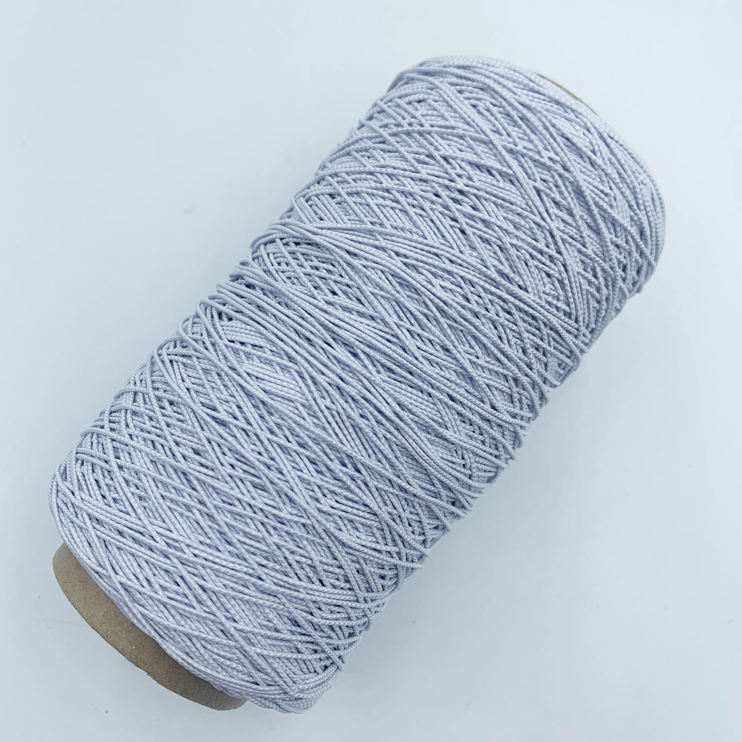0.5mm 1mm 1.5mm sewing black white round band rope earloop cord stretch knit braided elastic cord string
