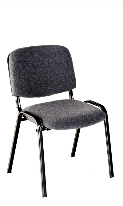 Low Price Metal Frame With Black Coating Office Hospital Training Visitor Meeting chairs