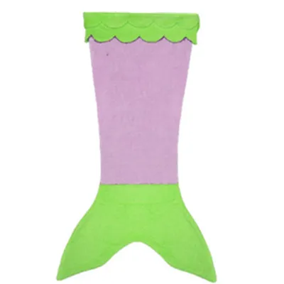 
Wholesale High Quality Hot Sale Custom Printed Double Layer Flannel Sleeping Bag Shark Tail Flannel Blanket for Kids 