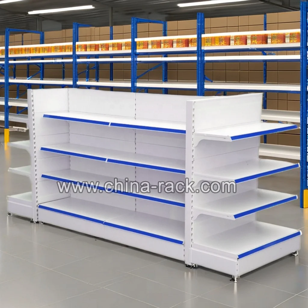 China Factory Supermarket Shelf Gondola Shelves Display Cabinets for Supermarket/Hypermarket/Grocery Store/Shopping Mall