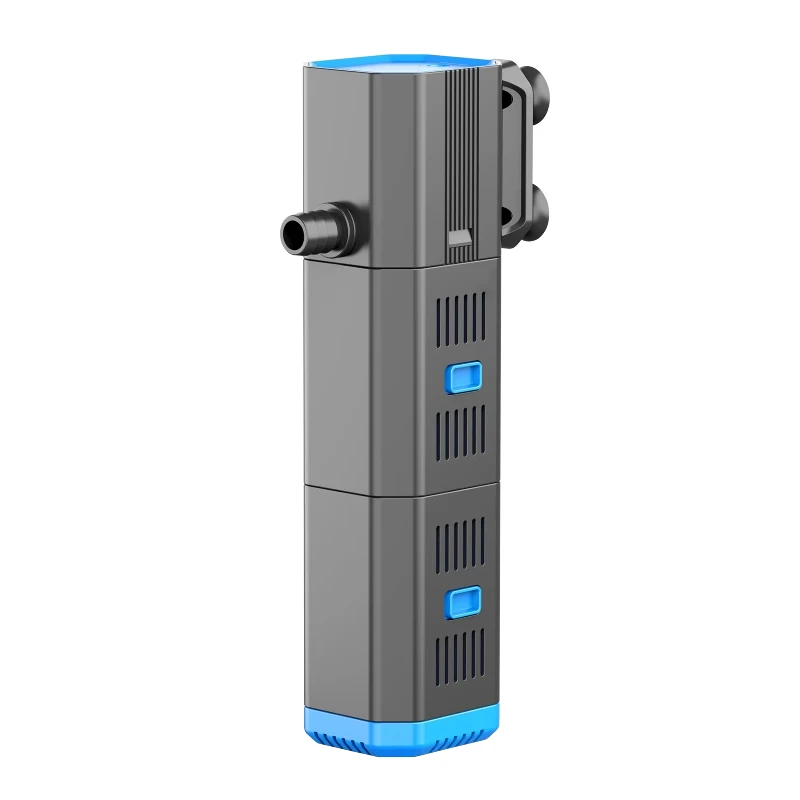 SUNSUN All-in-One Machine Built-In Three-in-One Water Purification Fish Tank Filter Circulating Water Pump Small Oxygen Pump