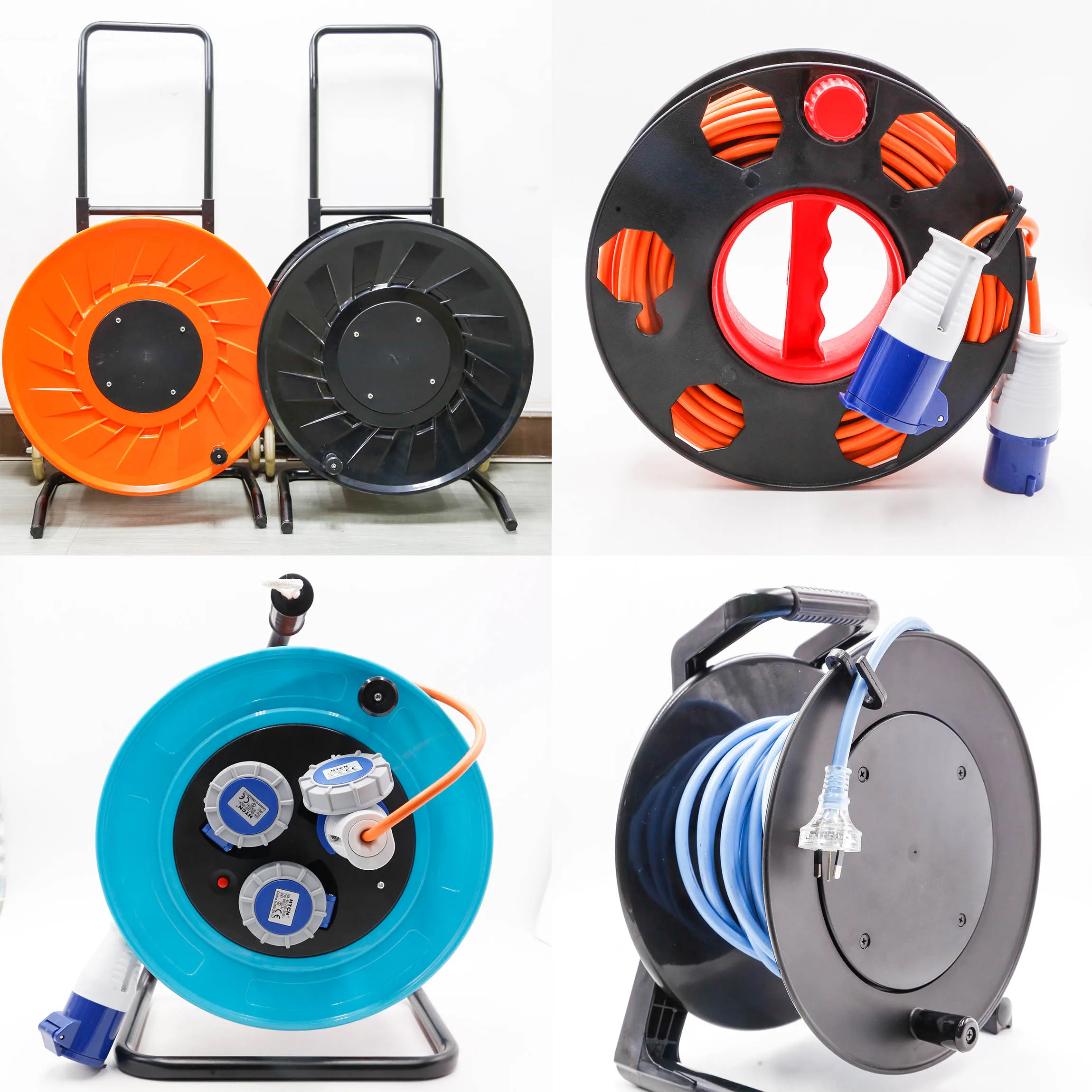 Power Cables Reels  Bsi GB UK Cable Reels 4 ways