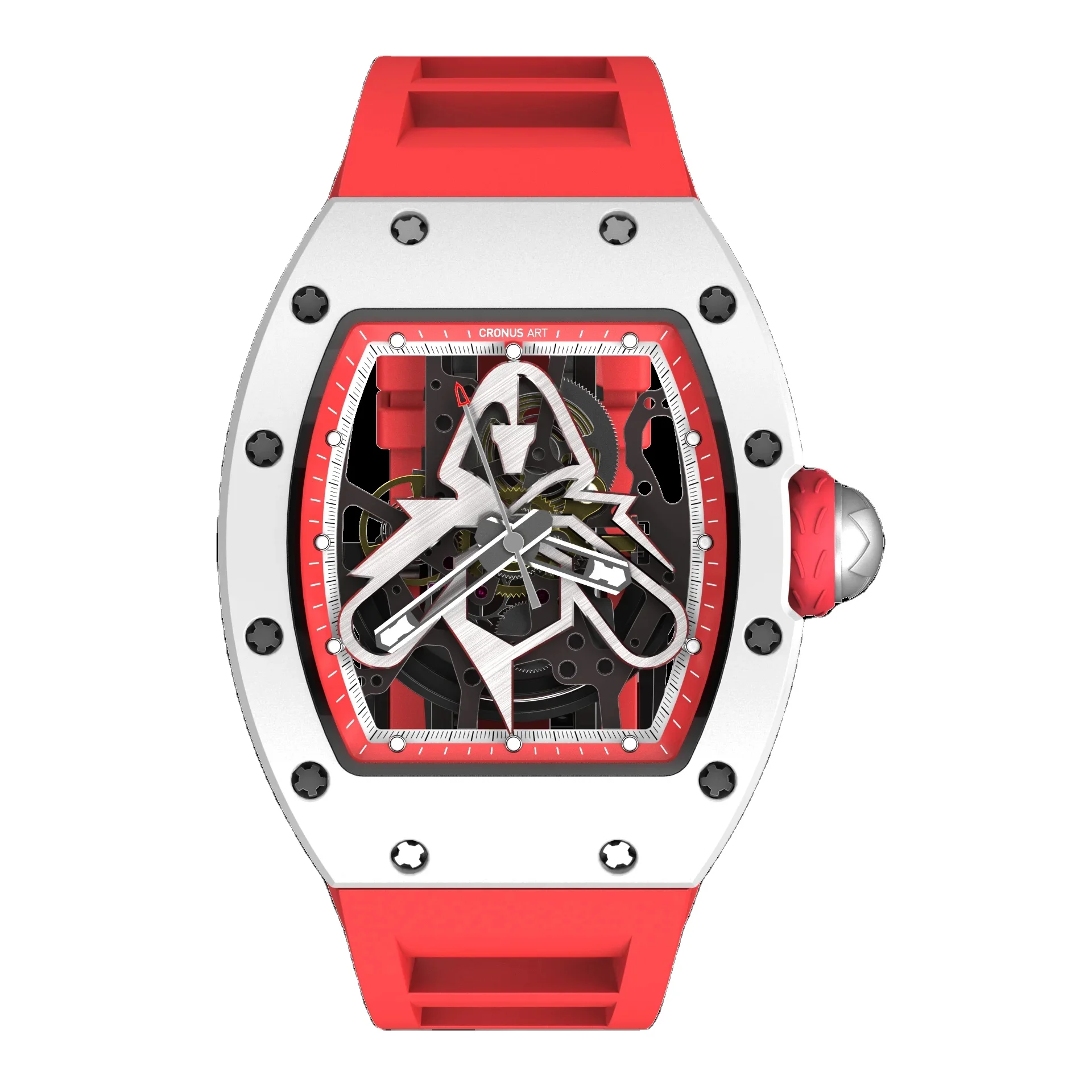 Watch Case, Mechanical Wristwatch Custom Carbon Fiber with Forged Carbon Fiber for Men and Women Box Watch Tourbillon Peacock -