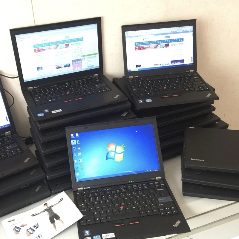 X201 б/у ноутбук с двухъядерным процессором I5 12 дюймов Подержанный 90% новые офисные студенческие