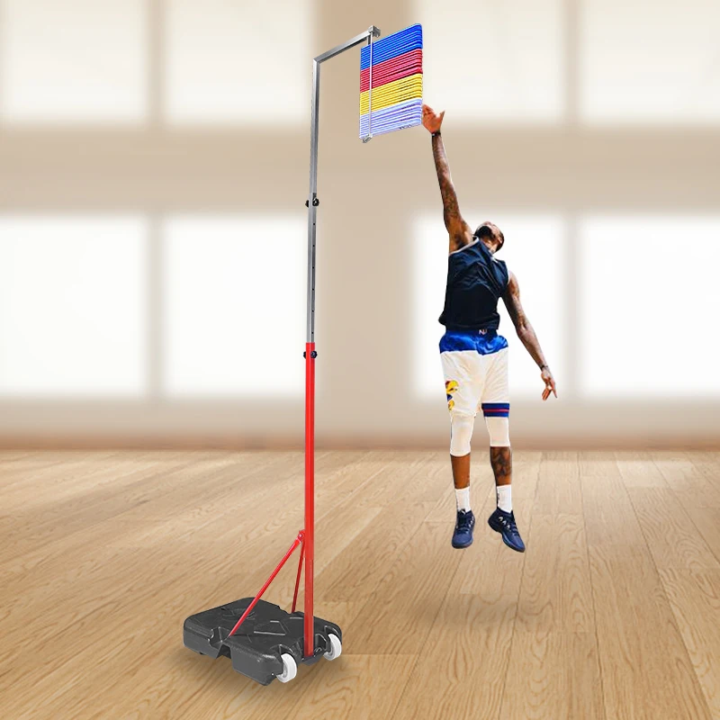 Height Adjustable Basketball Training Vertical Jump Pole Measurement Equipment Vertical Measuring Height of Jumps Tester