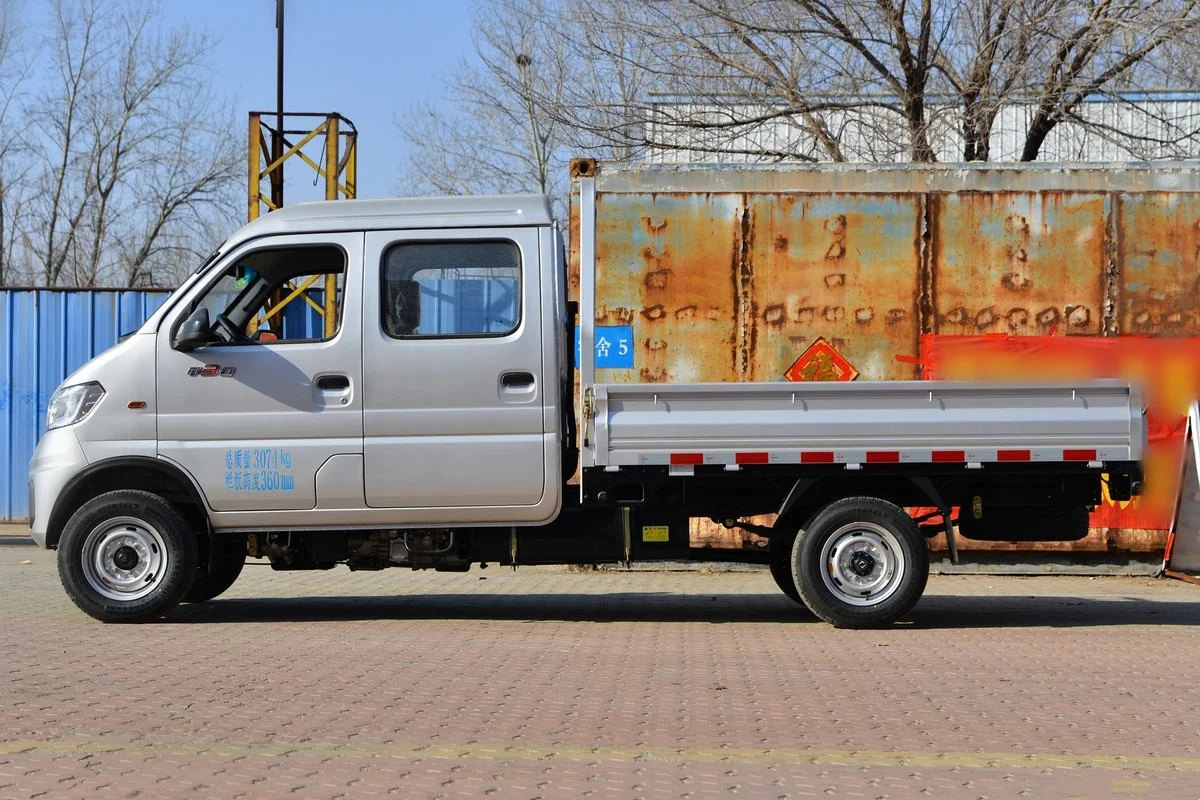Прямая Продажа с завода Лидер продаж модель бензинового автомобиля грузовик Dongfeng T3Q 1 6 л двухрядные панельные грузовики 70% предоплаты Подержанный автомобиль