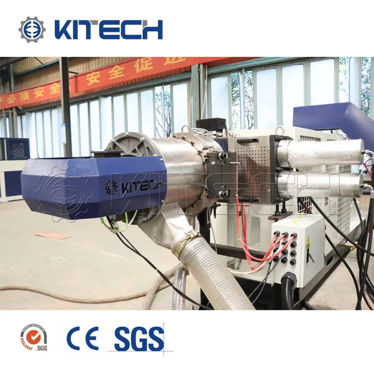 PP PPS CPP Plastic Compacting Recycling Pellet Making Machine