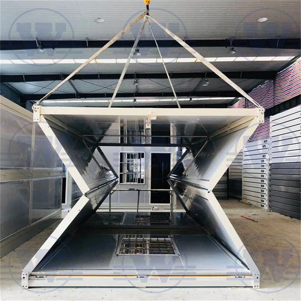 Latest Product Luxury Modular 20 Mins To Install Folding Prefab Expandable Stackable Foldable Mobile Container House