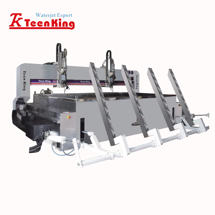 Водоструйный резак с погрузочным столом абразивная Водоструйная режущая система высокого