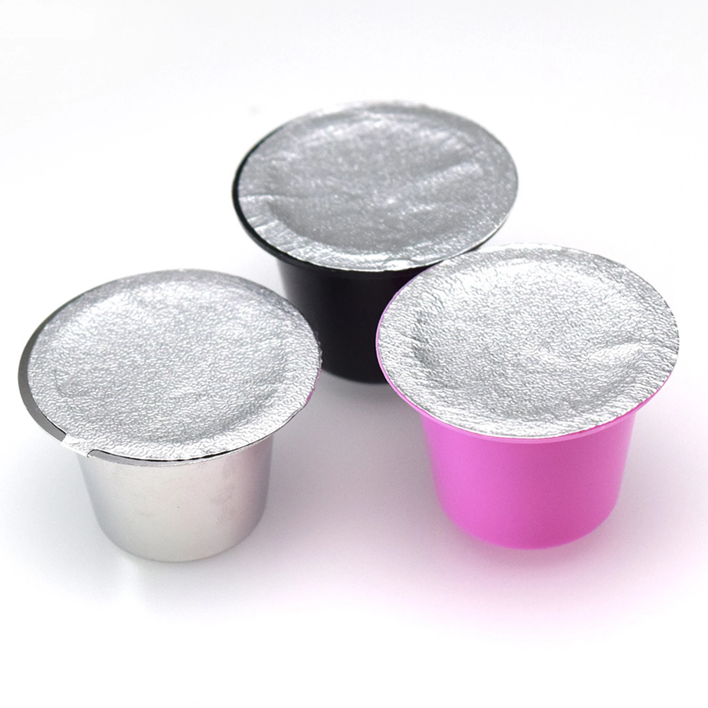 Многоразовая кофейная капсула алюминиевая фольга наклейка для наполнения Nespresso из нержавеющей стали самоклеящаяся Крышка пивовара