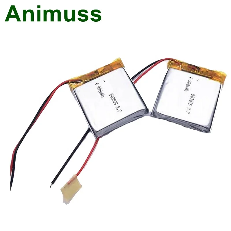 3.7V 1000 mAh 523450 3 wire thermistor Polymer Li-po Lithium Battery Cell For GPS Tablet PC
