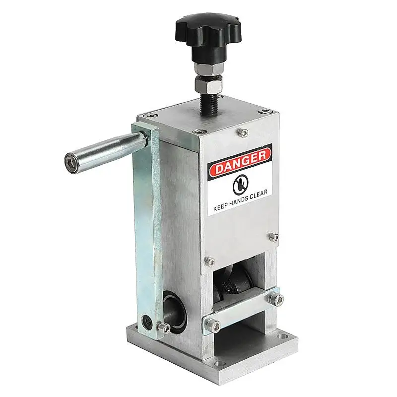 High quality mini electric full-automatic scrap cable stripping tool for recycling scrap copper cable wire stripper machine