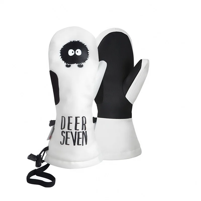 winter snowboard waterproof coldproof kid children warm snow ski mittens gloves