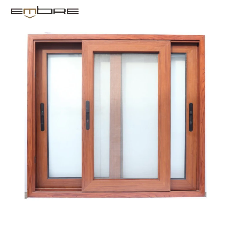 EMBRE brand LIVING ROOM aluminium balcony sliding window anti-hurrican sliding window