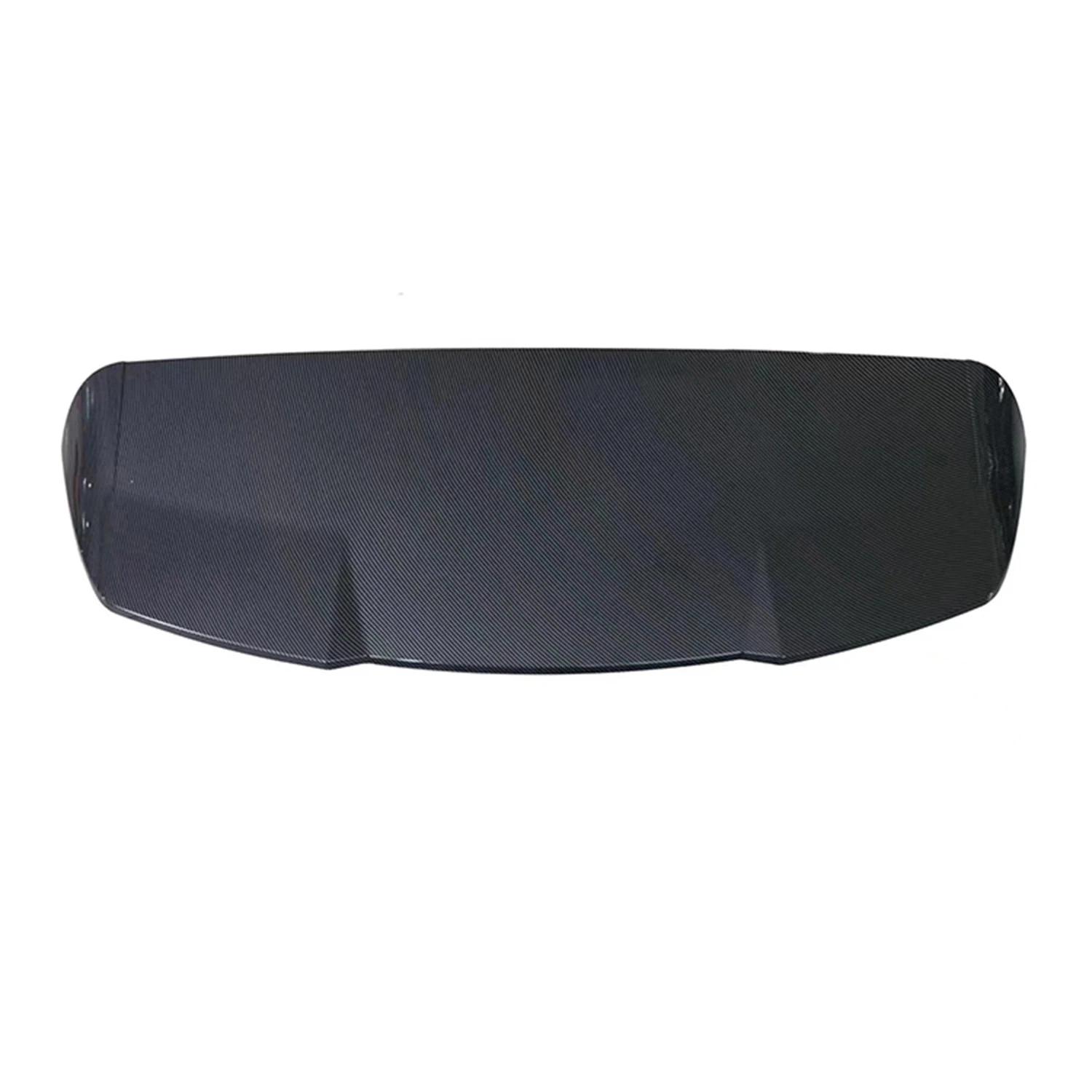 RSQ8 Style Carbon Look Car Rear Bumper Body Accessories Roof Spoiler For AUDI Q8 2019-2022
