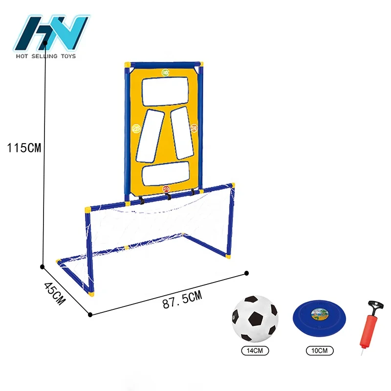2 in 1 kids sport set flying disk and football toss game toy outdoor sport toys