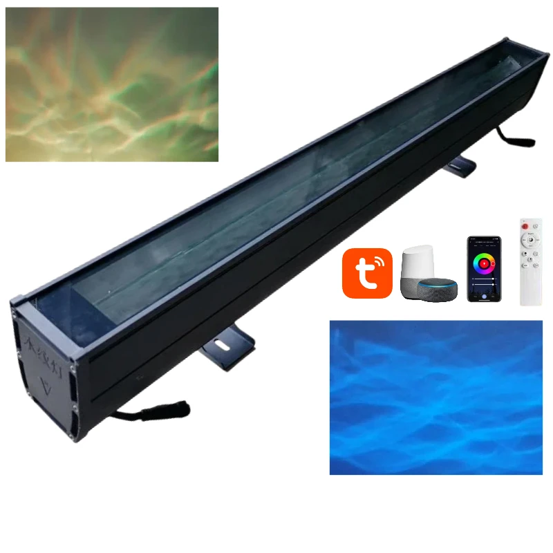 Умная водяная пульсация окружающего света RGBW 2700-6500K DMX512 внутреннее управление и внешнее 2-в-1